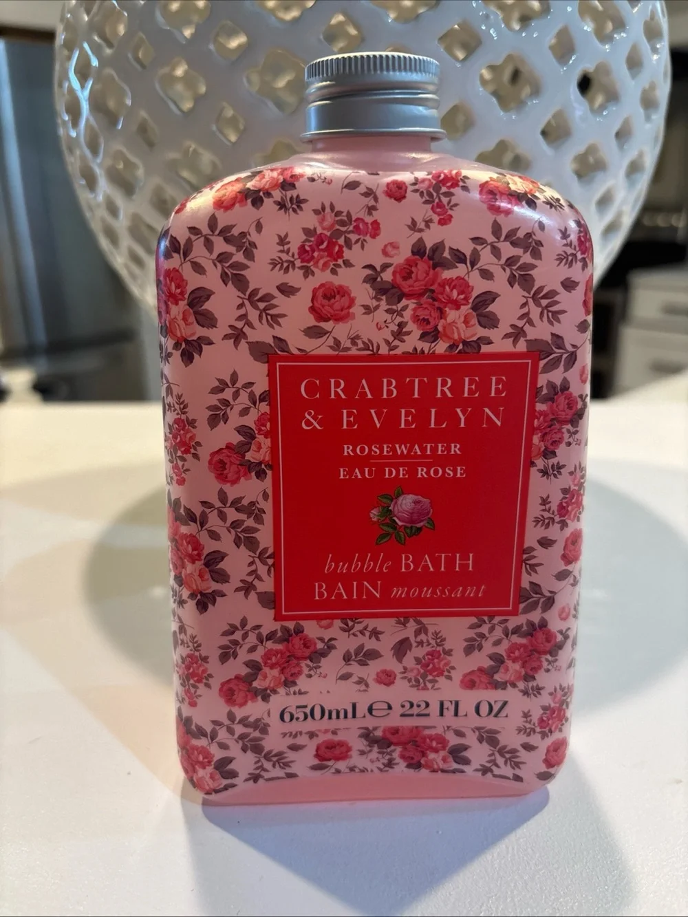 Crabtree & Evelyn bubble rich bottle